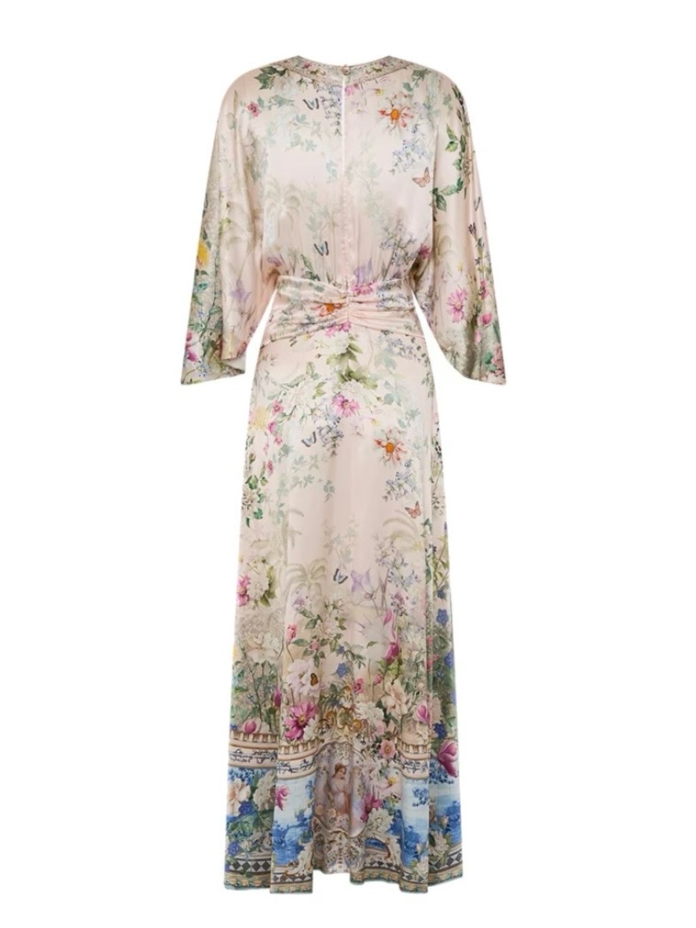 Camilla Palacio Playground Petal Sleeve Long Dress - Picture 3 of 11